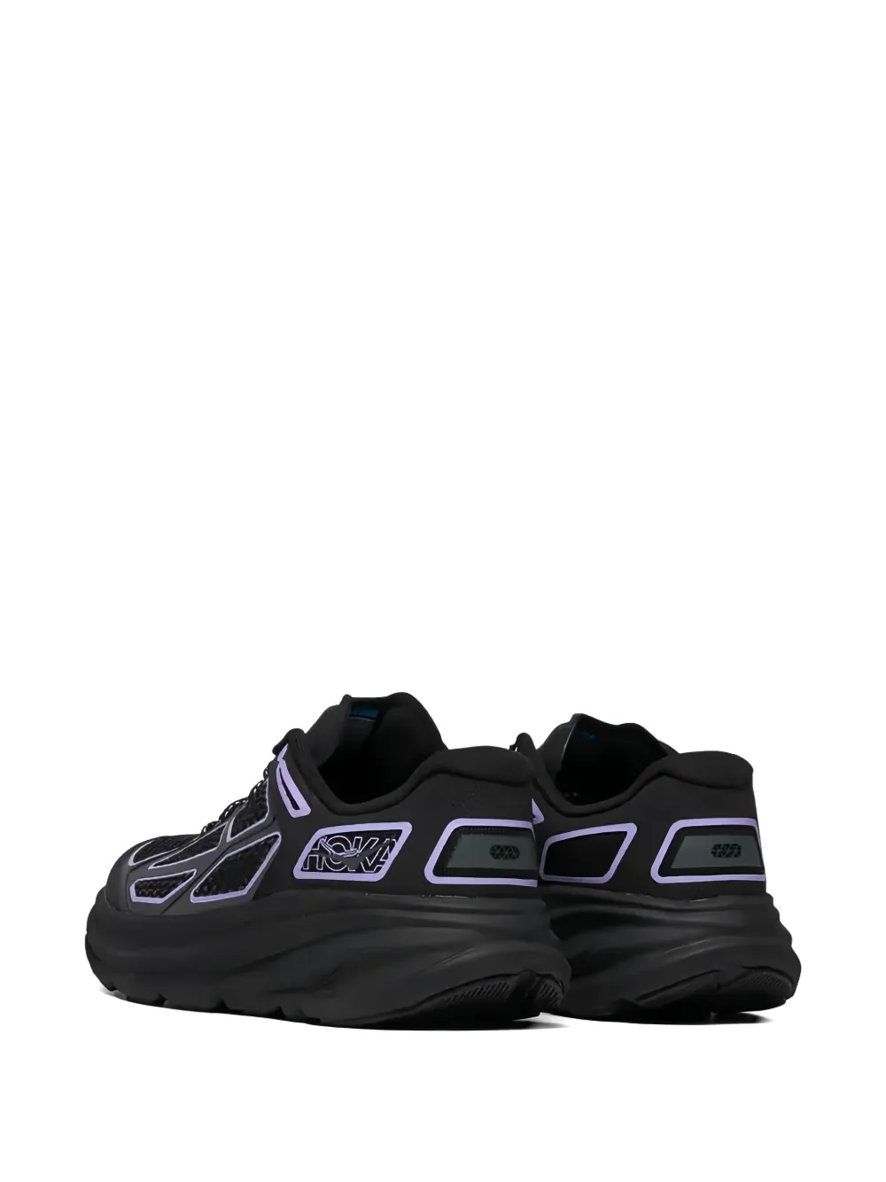 HOKA Clifton One11 "Black Aster Flower" sneakers