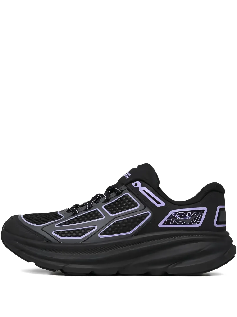 HOKA Clifton One11 "Black Aster Flower" sneakers