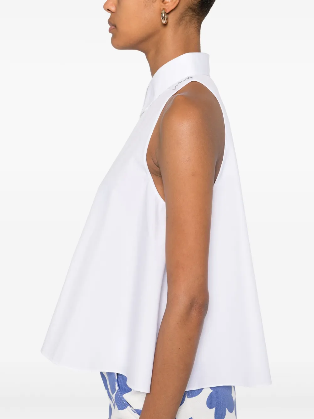 Marni Tanktop van biologisch katoen Wit