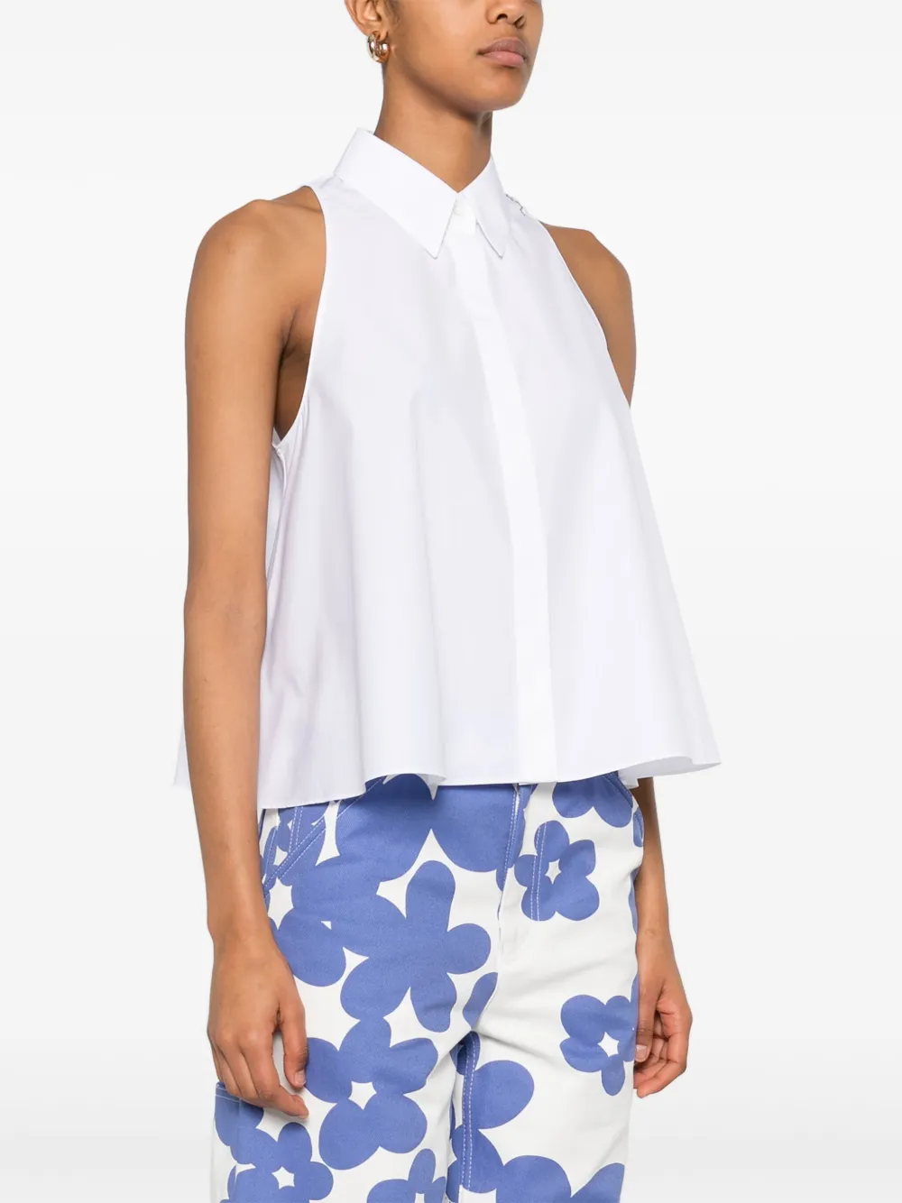 Marni Tanktop van biologisch katoen Wit