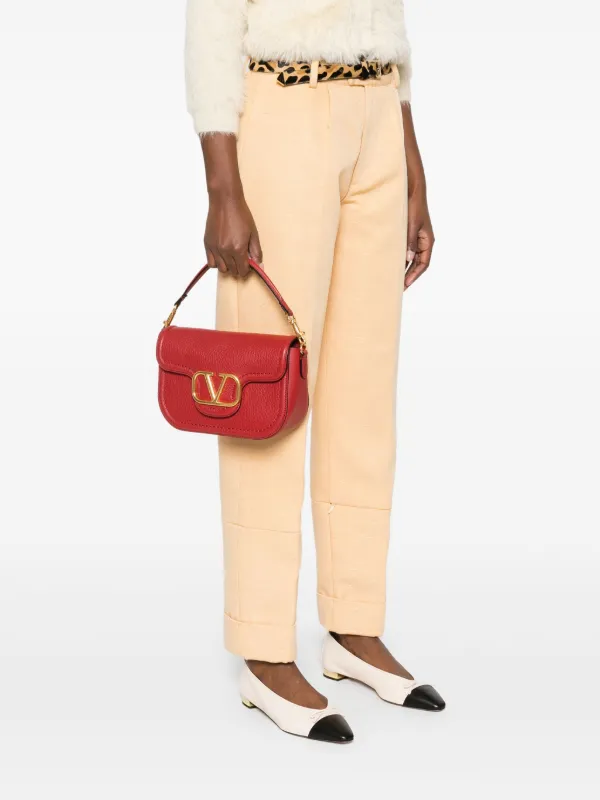 Valentino Garavani Alltime Cross Body Bag | Red | FARFETCH SG
