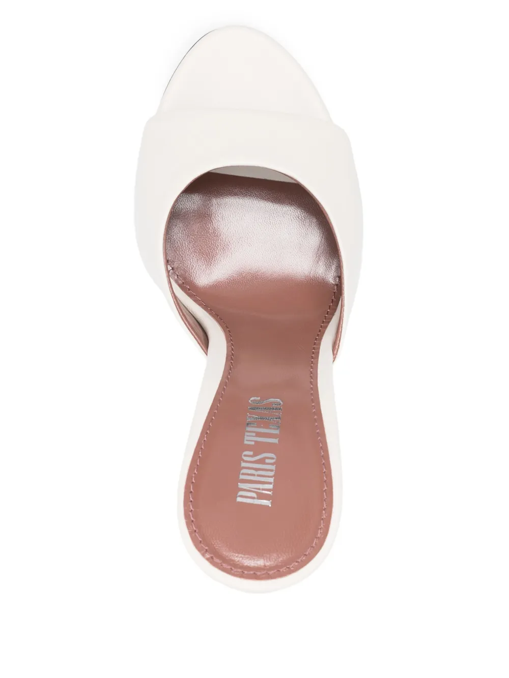 Paris Texas 105 Nina mules White