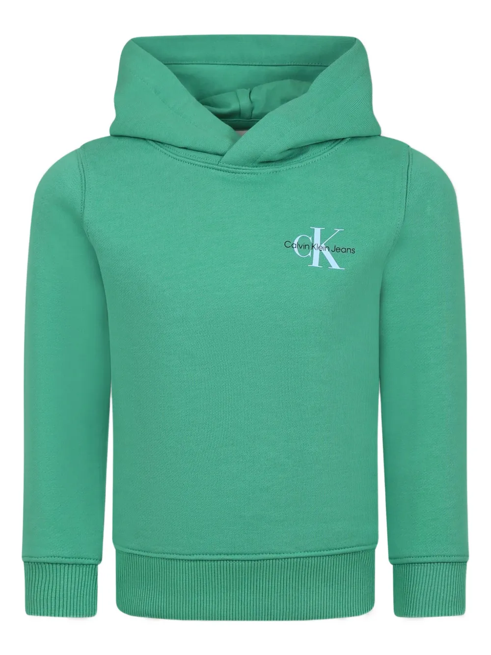 Calvin Klein Kids Hoodie met logoprint Groen