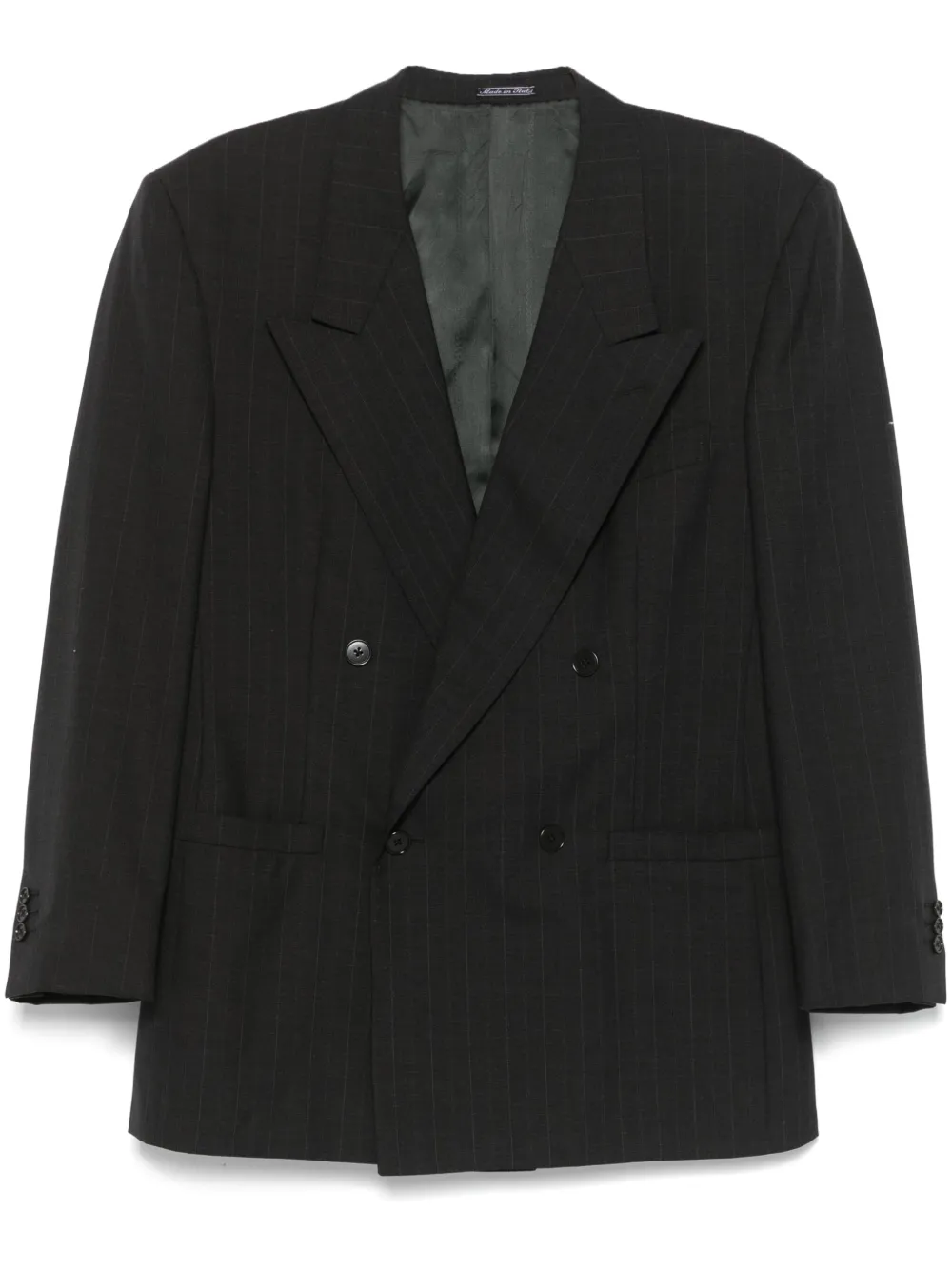 1980s pinstripe blazer