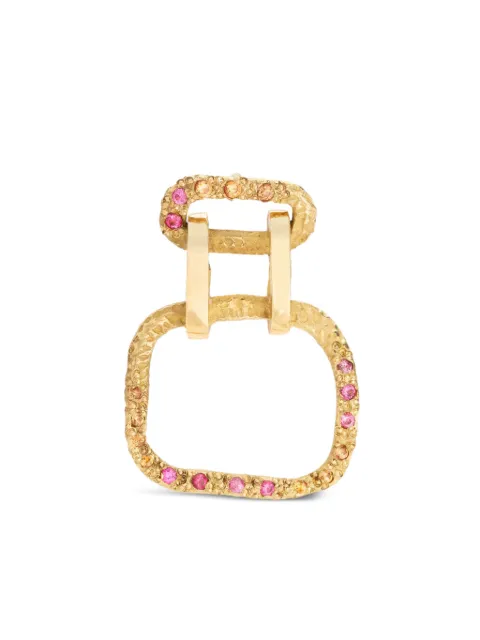 ELHANATI 18kt yellow gold Roxy Delight II sapphire earring