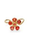 ELHANATI 18kt yellow gold Big Flores sapphire ring