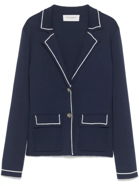 ERMANNO FIRENZE  knitted blazer 