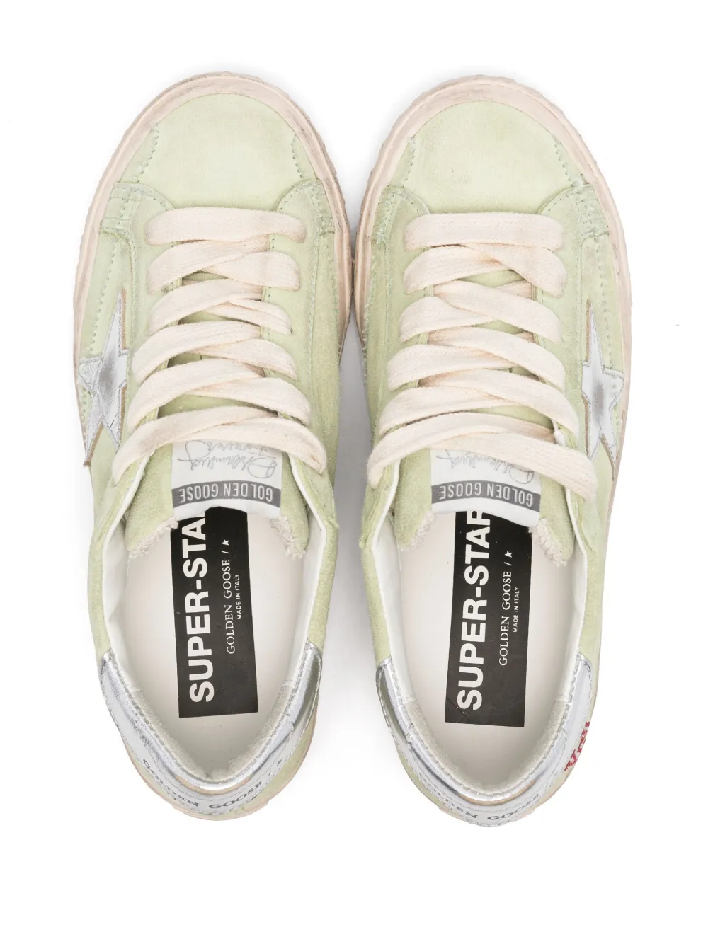 Golden Goose Super-Star sneakers Groen