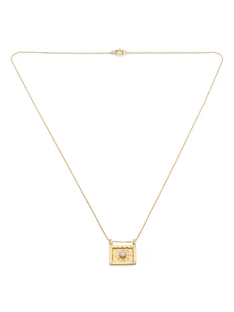 ELHANATI 18kt yellow gold Havana diamond necklace