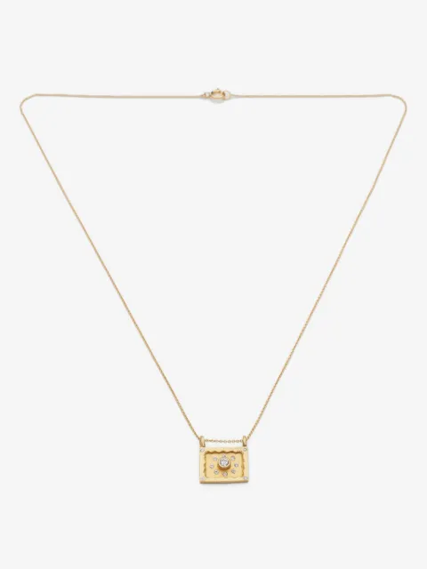 ELHANATI 18kt yellow gold Havana diamond necklace