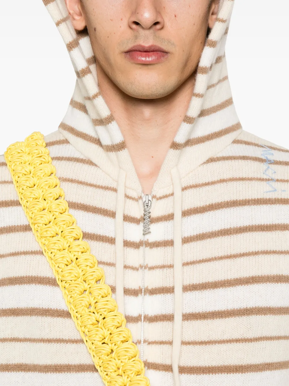 Marni Gestreept vest Beige