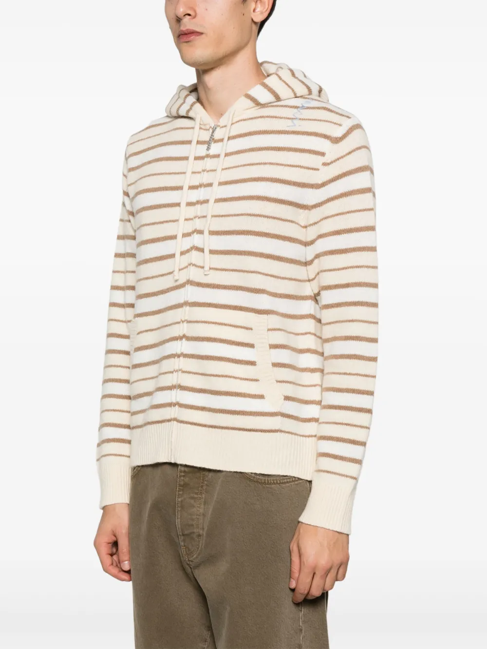 Marni Gestreept vest Beige