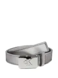 Calvin Klein Kids leather belt - Silver
