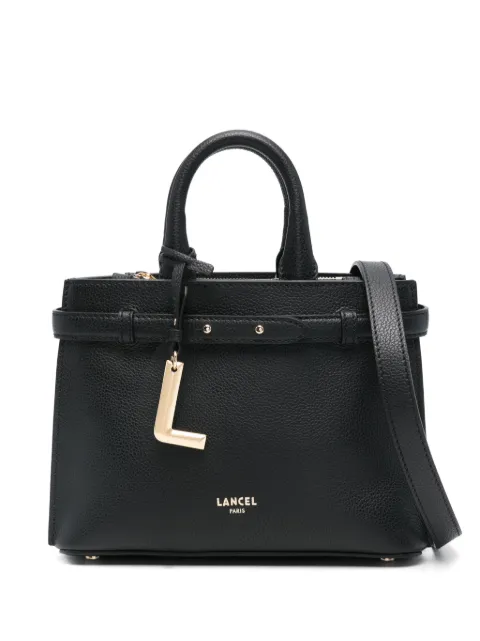 Lancel leather tote bag