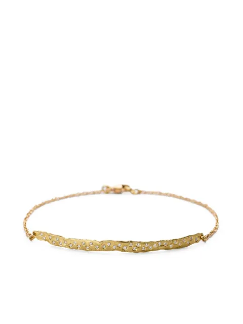 ELHANATI 18kt yellow gold Paloma diamond bracelet