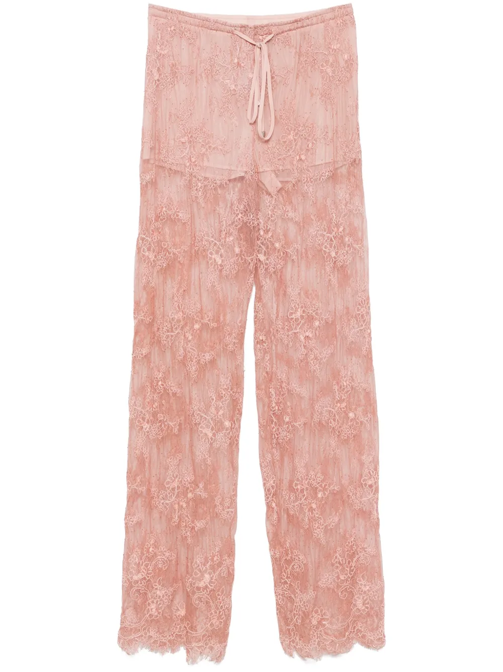 Blumarine lace trousers | Pink | Image 1