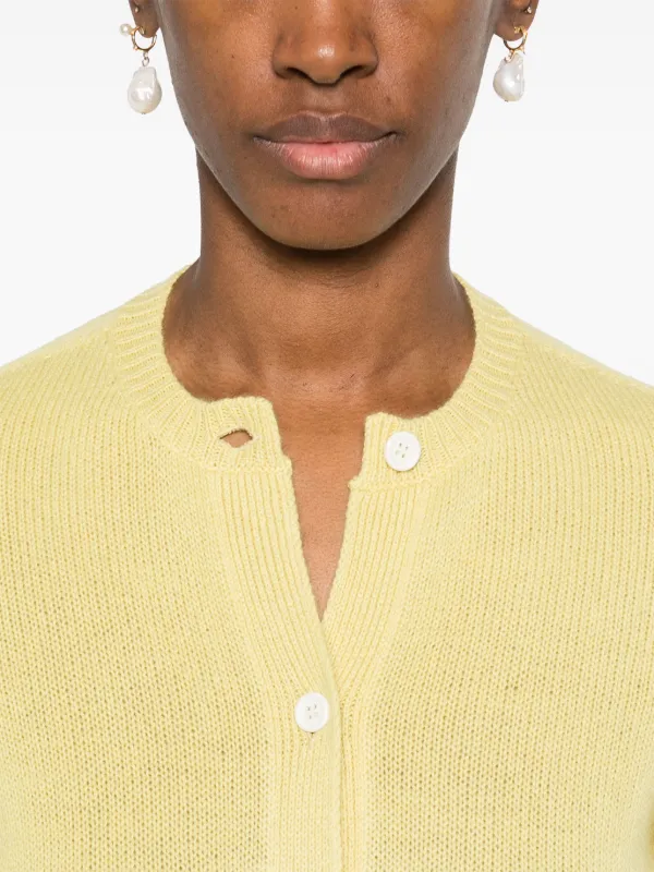Fabiana Filippi Faded Cardigan | Yellow | FARFETCH CA