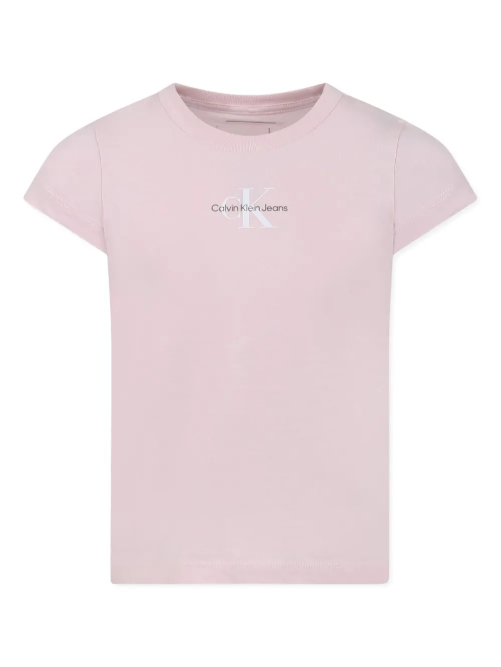 Calvin Klein Kids T-shirt met logoprint Roze