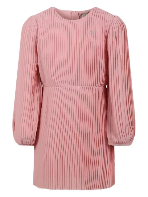 Calvin Klein Kids Vestido plissado