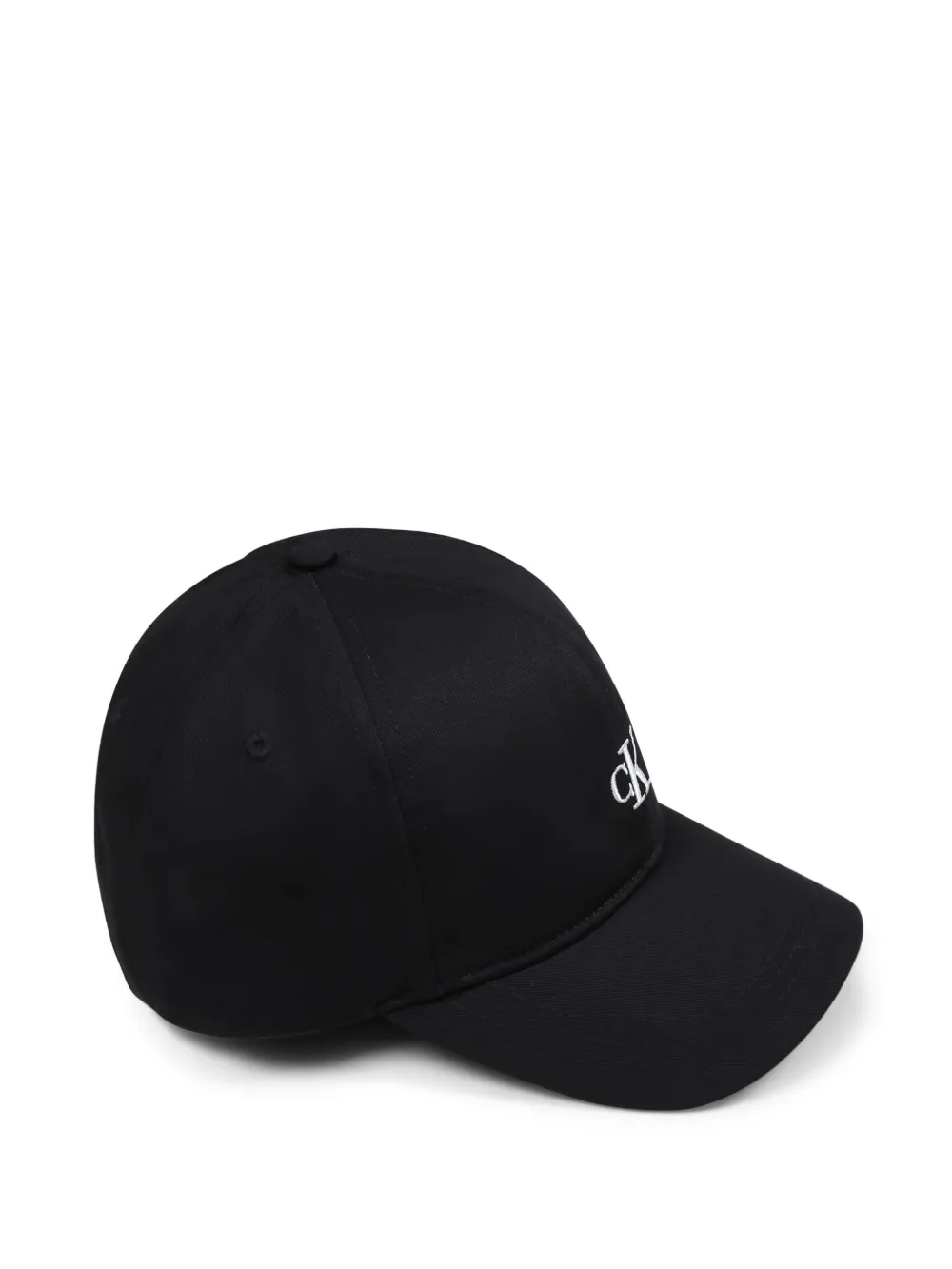 Calvin Klein Kids Pet met geborduurd logo Zwart