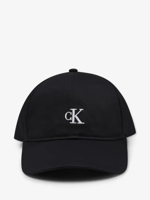 Calvin Klein Kids 로고 자수 캡 모자