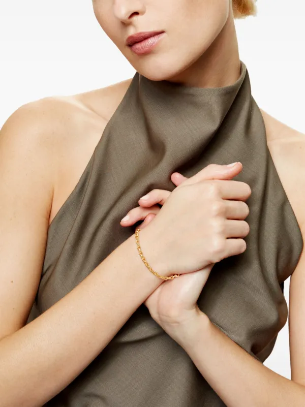 Hum 18kt Yellow Gold Link Bracelet | Gold | FARFETCH