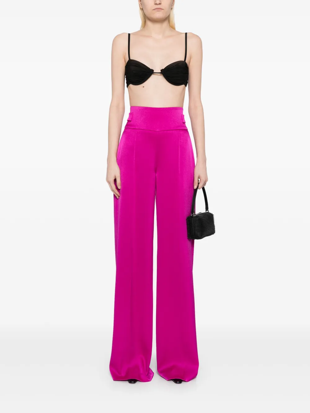 Alejandra Alonso Rojas classic palazzo pants - Roze