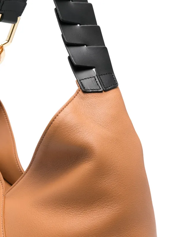 LANCEL ブラウン レザー ショルダーバッグ Lancel レザーショルダーバッグ | ブラウン | FARFETCH JP