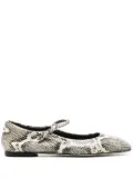Aeyde Uma ballet flats - Neutrals