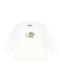 Moschino Kids Bear-print T-shirt - White