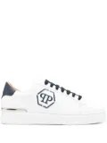 Philipp Plein logo-patch sneakers - White