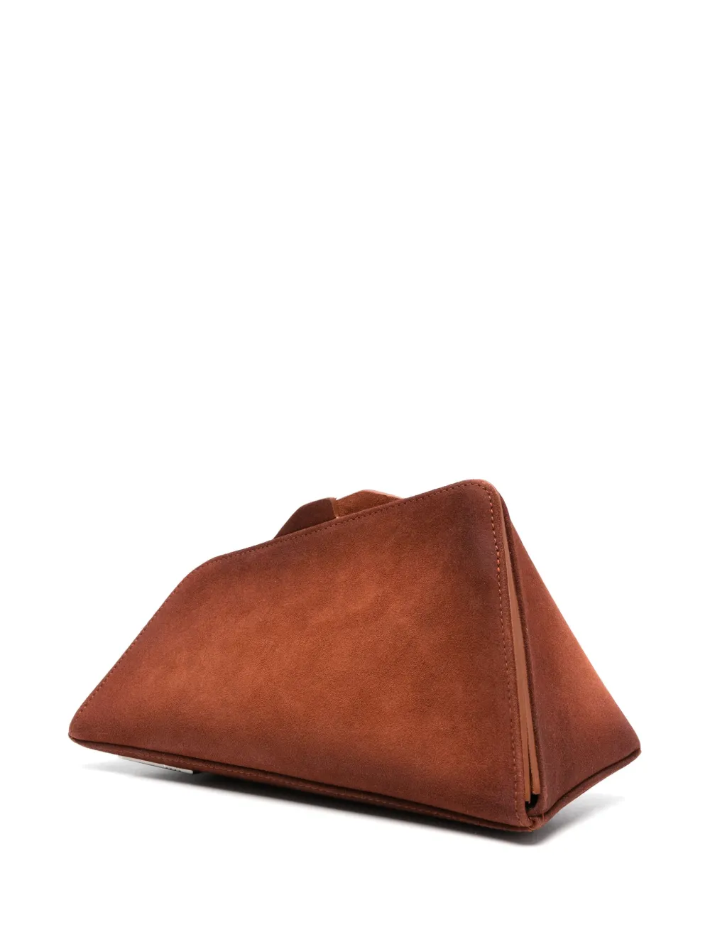 The Attico 8.30PM clutch bag Bruin