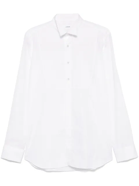 Lardini pintuck-detail shirt