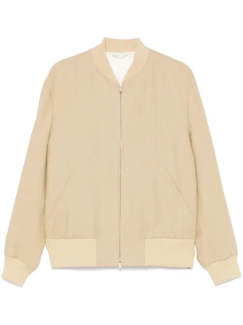 Veste bomber en lin - Lardini - Modalova