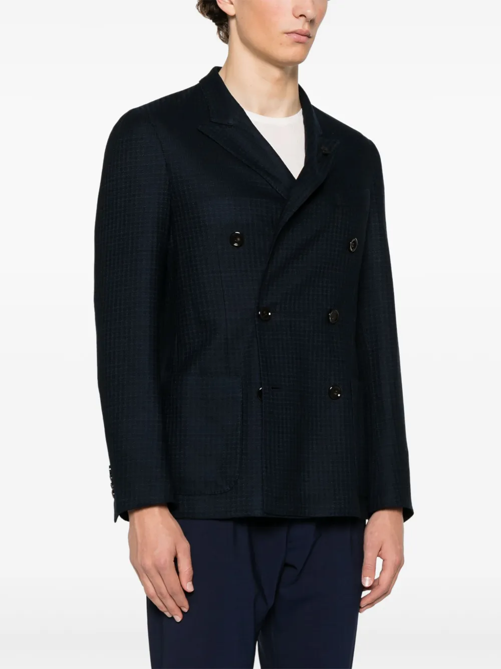 Lardini Blazer met broche Blauw