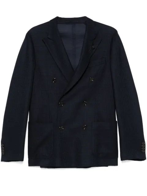 Lardini brooch-detail blazer