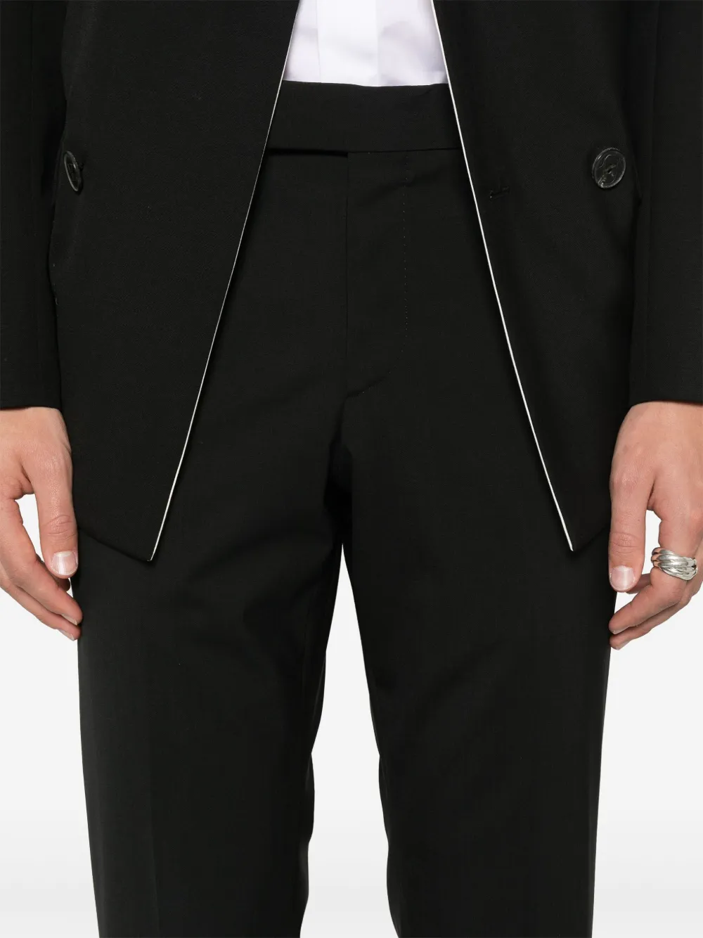 Lardini Pantalon Zwart