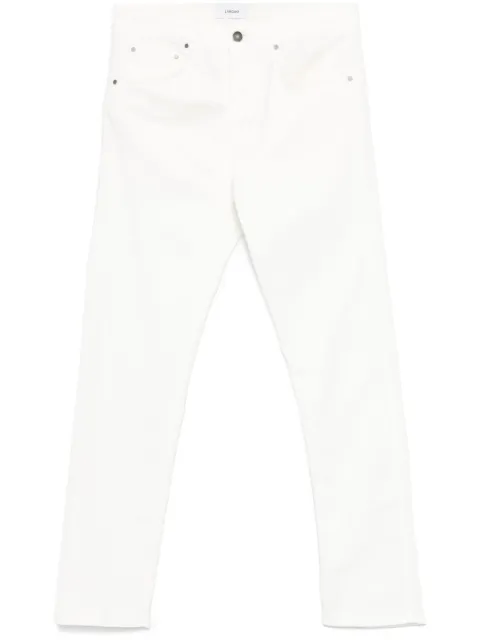 Lardini jeans con botones en relieve