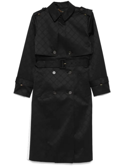 Trench en jacquard - Elisabetta Franchi - Modalova