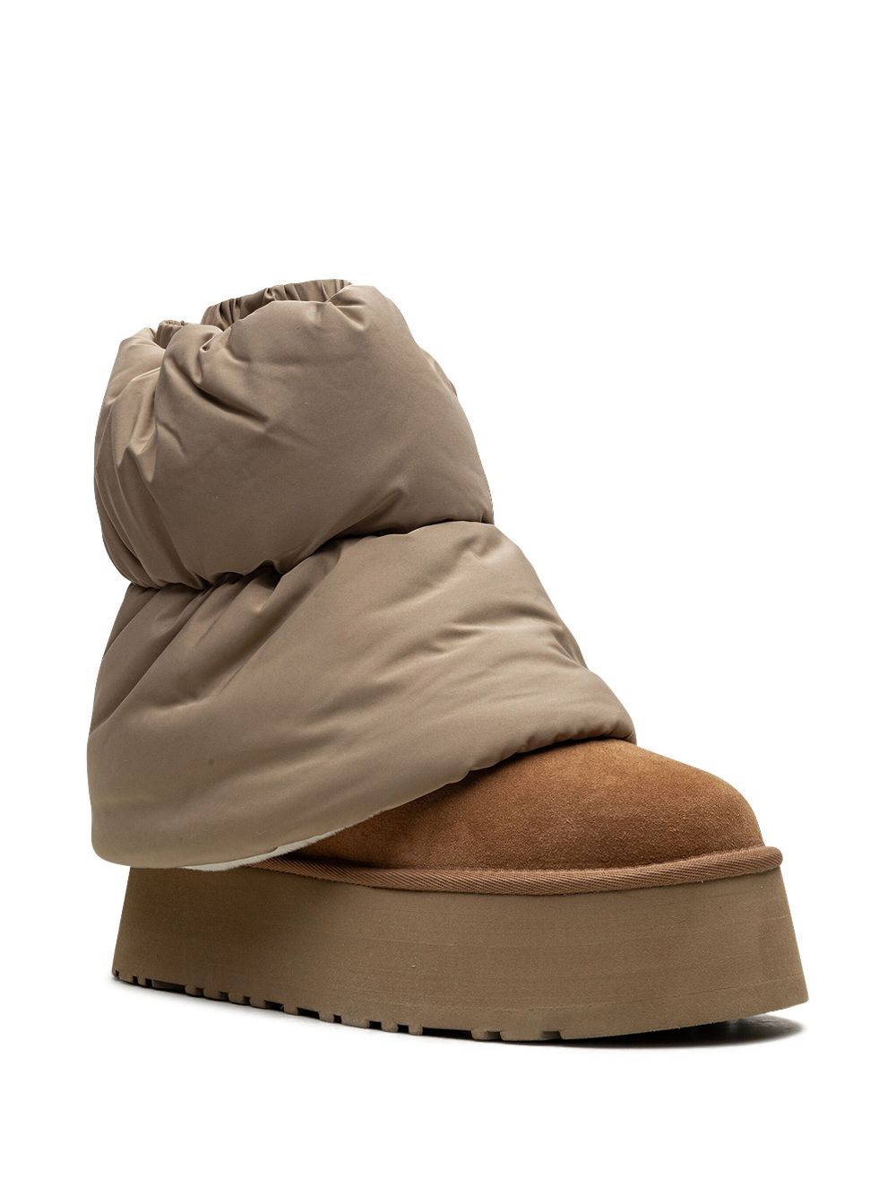 UGG Classic Mini Dipper Puffer Boot WMNS "Amphora Chestnut"