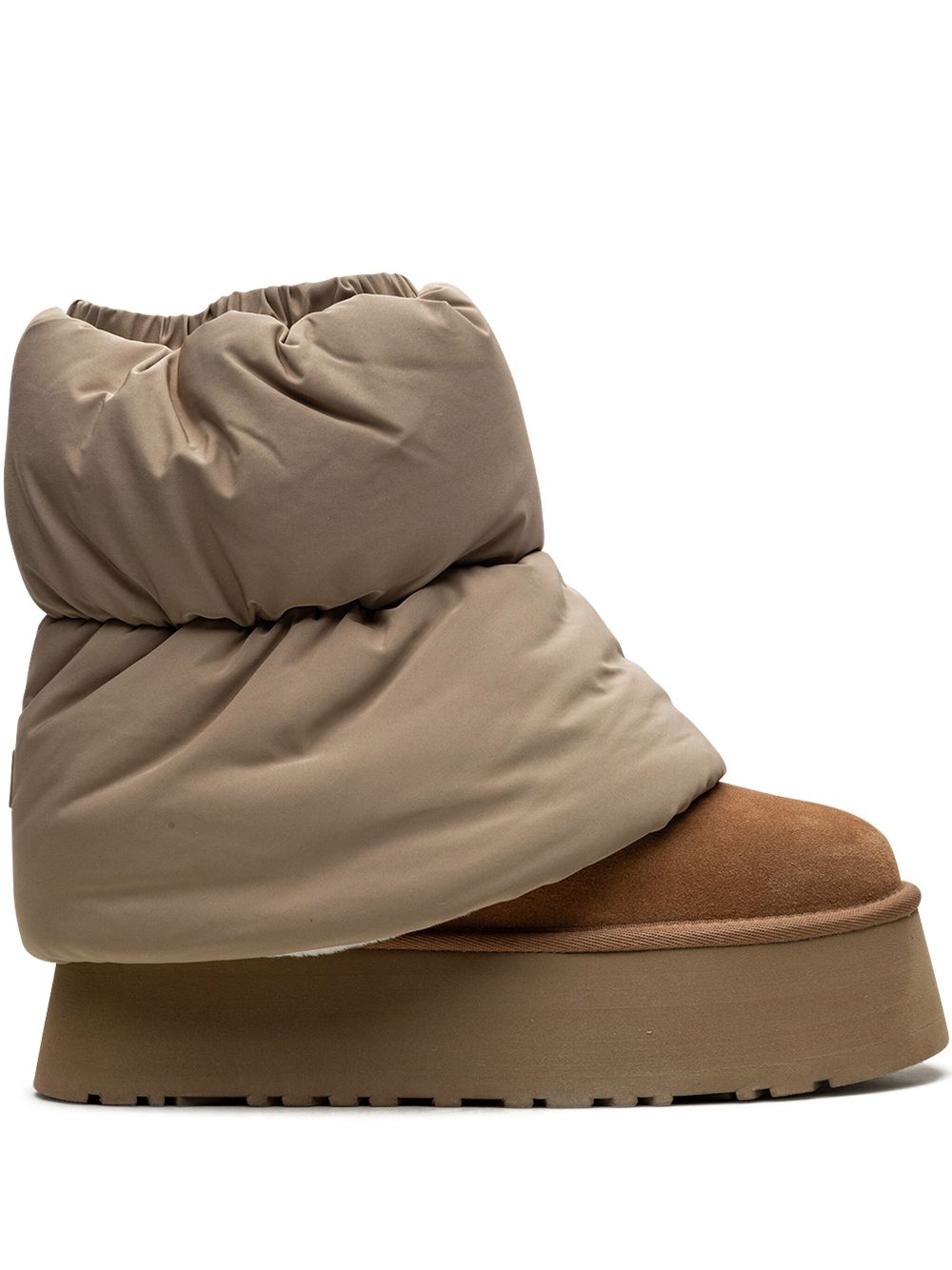 UGG Classic Mini Dipper Puffer Boot WMNS "Amphora Chestnut"