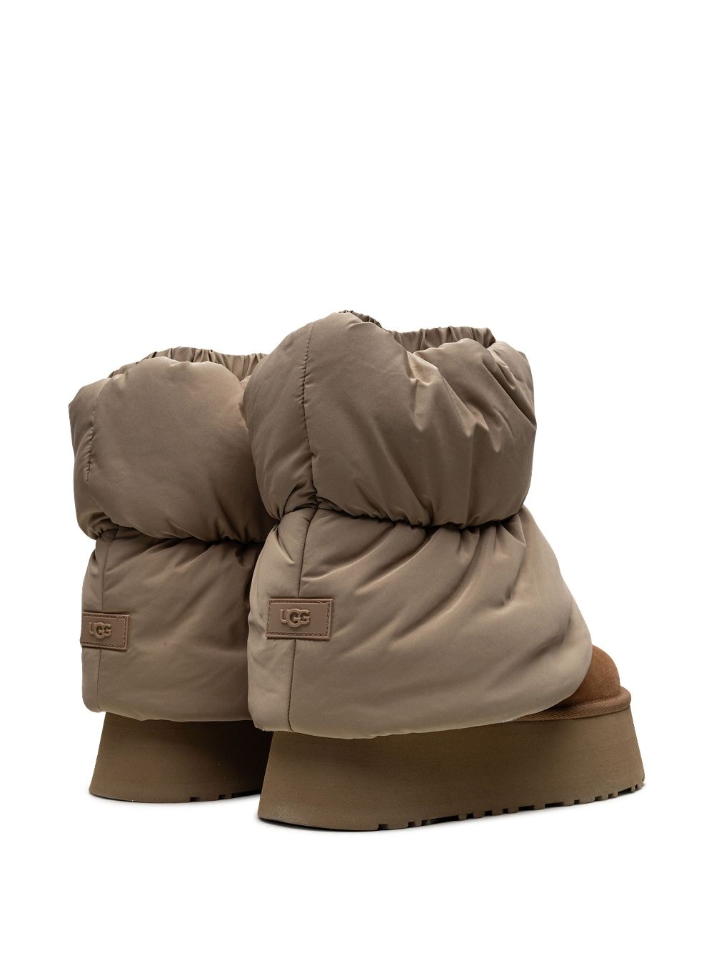 UGG Classic Mini Dipper Puffer Boot WMNS "Amphora Chestnut"