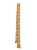 Valentino Garavani pattern-jacquard scarf - Orange
