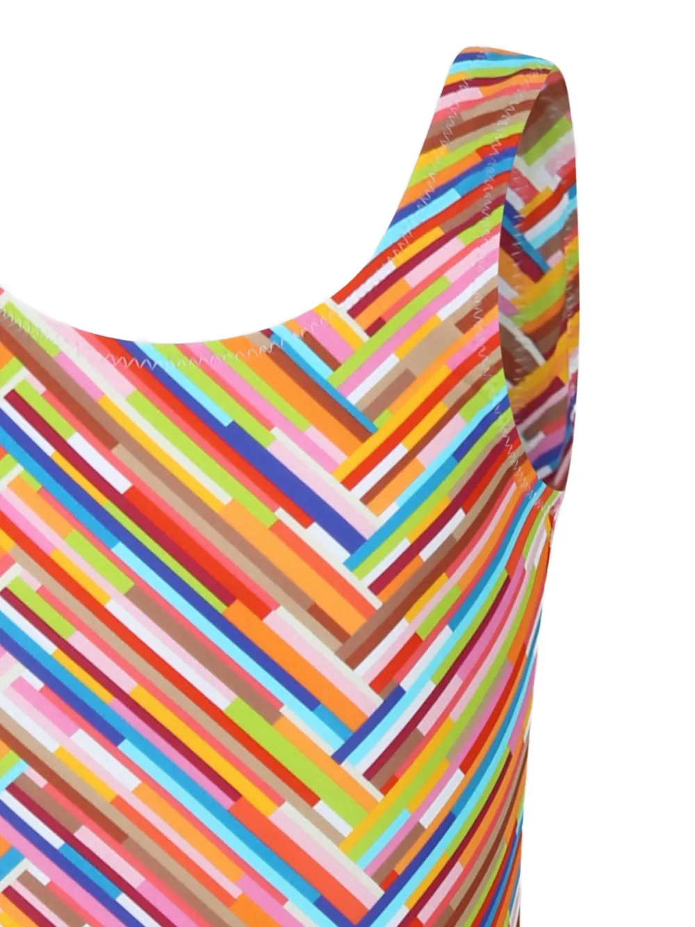Missoni Kids Badpak met zigzagprint Rood