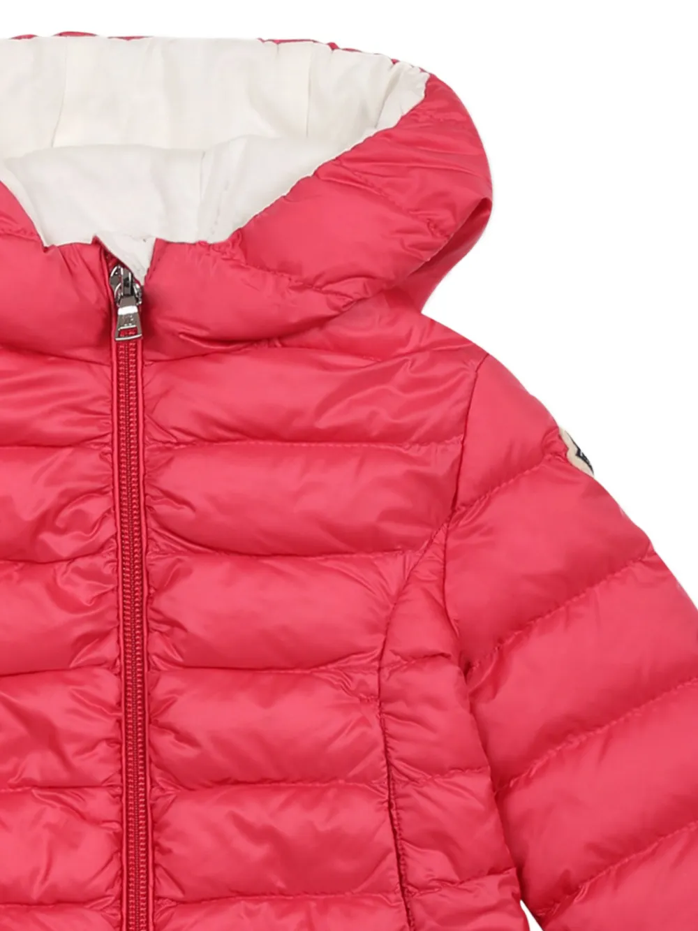 Moncler Enfant Gewatteerd jack Roze