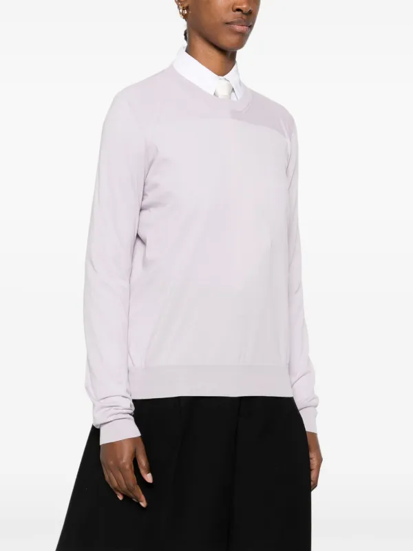 Jil Sander コットン プルオーバー | パープル | FARFETCH JP