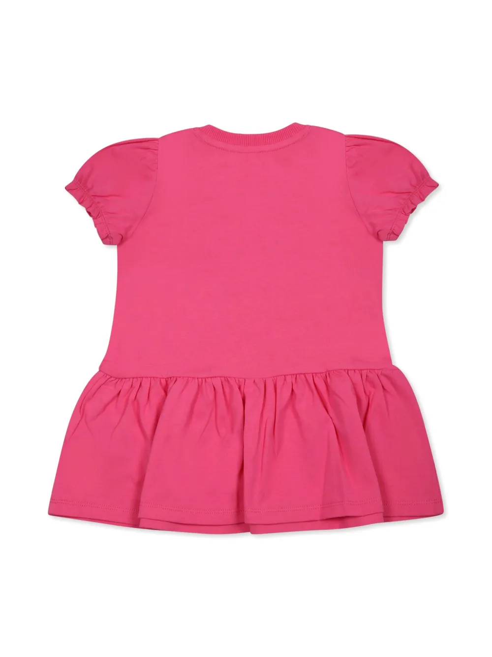 Moschino Kids Mini-jurk met teddybeerprint - Roze