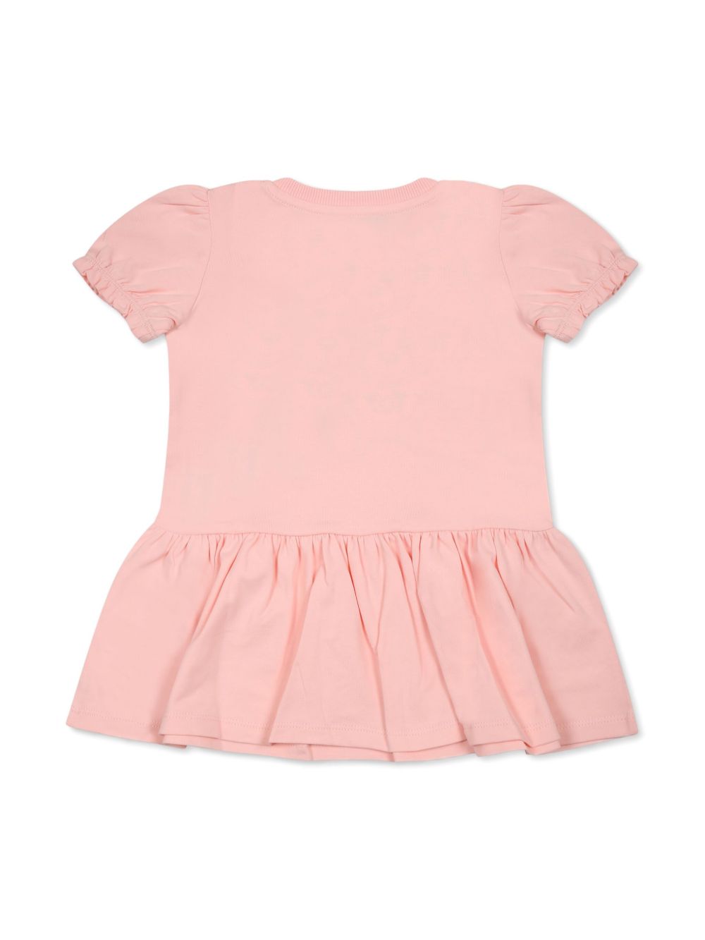 Moschino Kids Mini-jurk met teddybeerprint - Roze