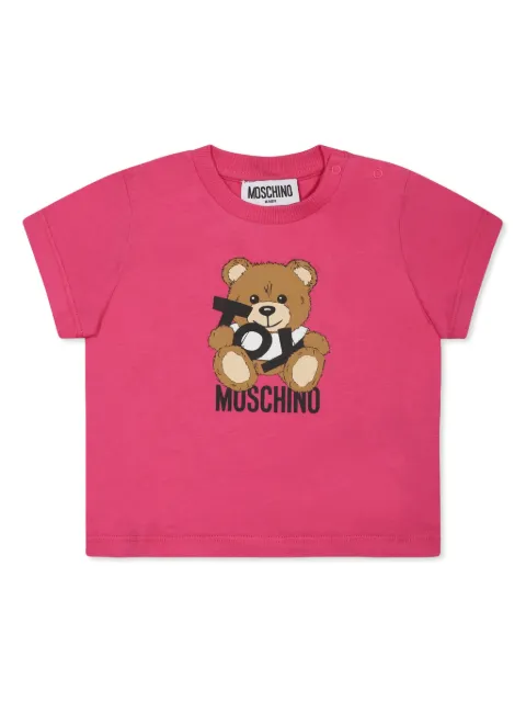 Moschino Kids Bear-print T-shirt