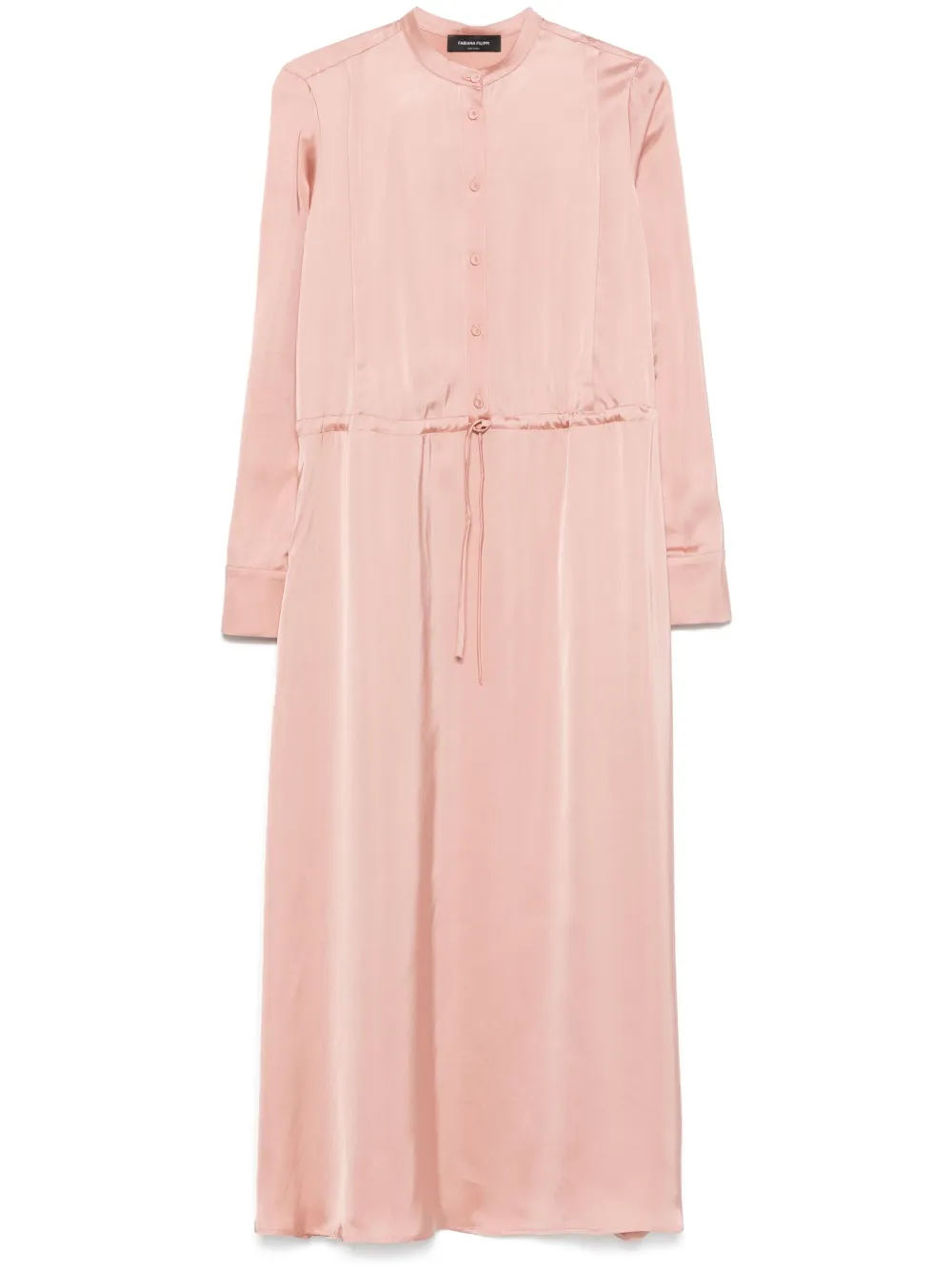 Fabiana Filippi Satijnen midi-jurk Roze